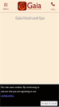 Mobile Screenshot of gaiahotelspa.com